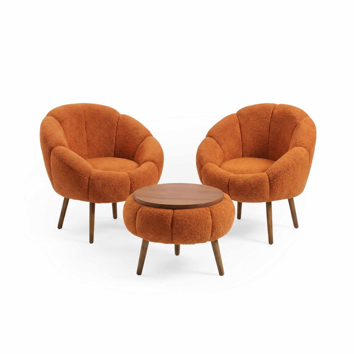 Atelier Del Sofa Lida Wellsoft - Naranja Atelier Del Sofa Lida Wellsoft - Naranja